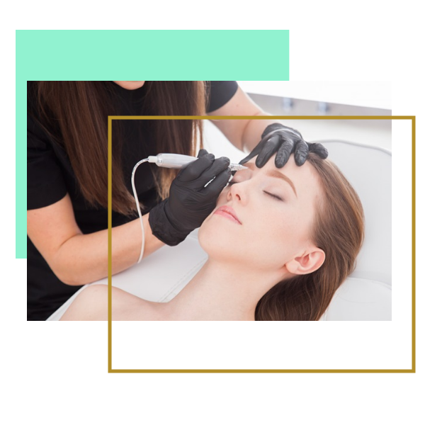 Szálazott szemöldök tetoválás